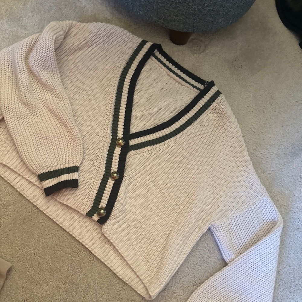 Varsity collegiate cardigan from mango